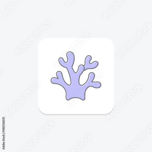 Coral, vector, pixel perfect, illustrator file