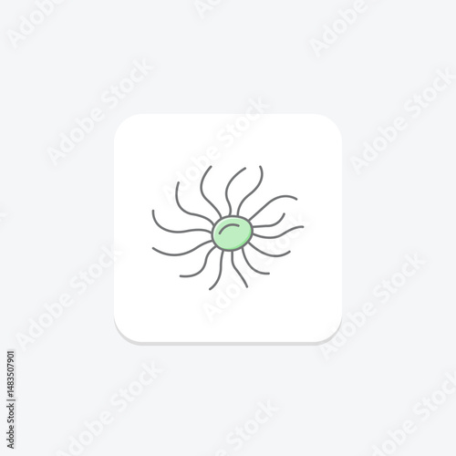 Sea Anemone, vector, pixel perfect, illustrator file