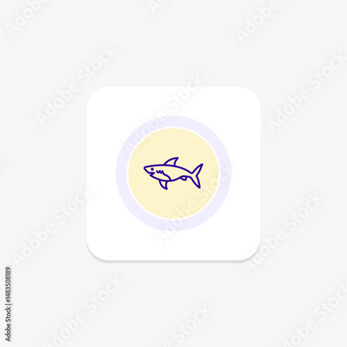 Shark, vector, pixel perfect, illustrator file