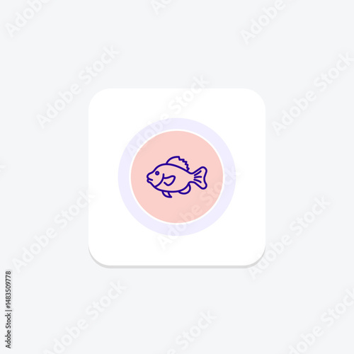 Frogfish, vector, pixel perfect, illustrator file