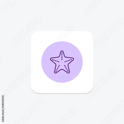 Starfish, vector, pixel perfect, illustrator file