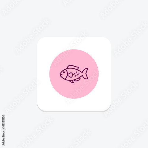 Parrotfish, vector, pixel perfect, illustrator file