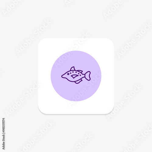 Triggerfish, vector, pixel perfect, illustrator file