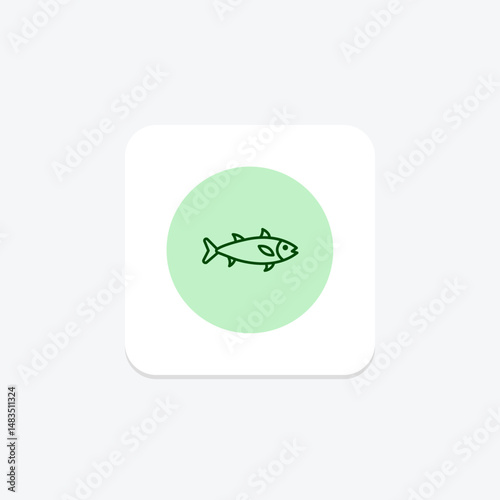 Mackerel, vector, pixel perfect, illustrator file