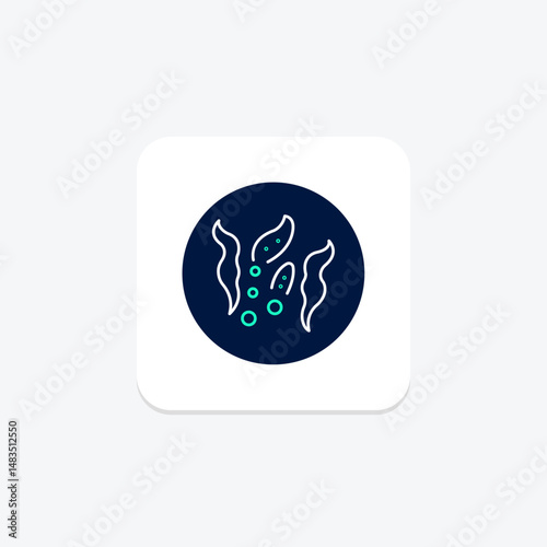 Algae, vector, pixel perfect, illustrator file