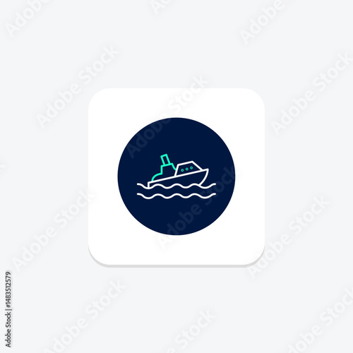 Shipwreck, vector, pixel perfect, illustrator file