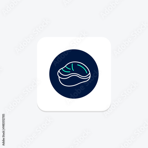Clam, vector, pixel perfect, illustrator file