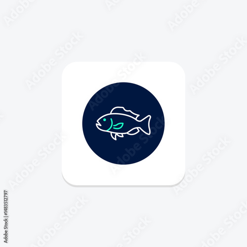 Grouper, vector, pixel perfect, illustrator file