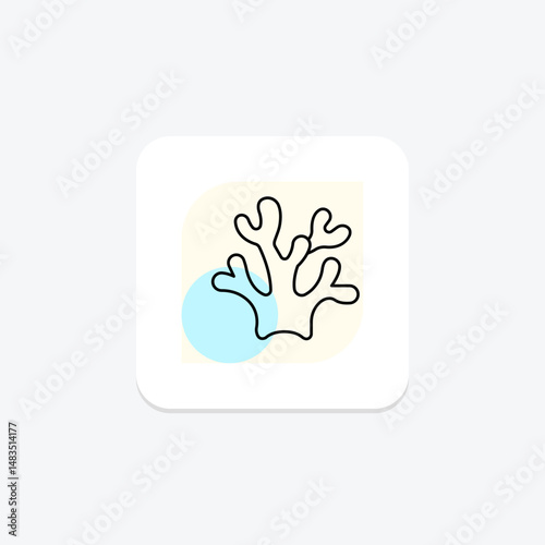 Coral, vector, pixel perfect, illustrator file
