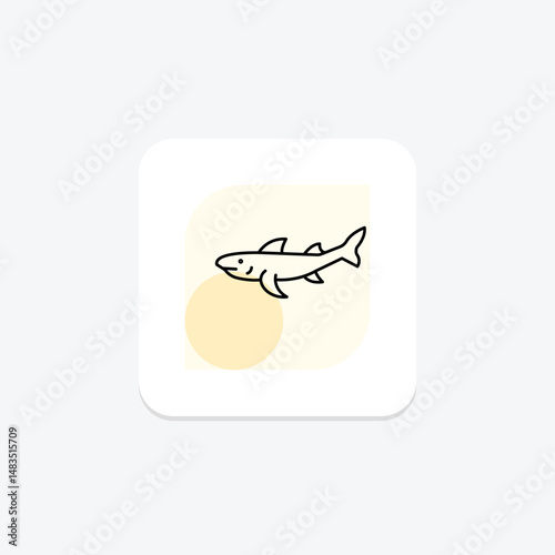 Bamboo Shark, vector, pixel perfect, illustrator file