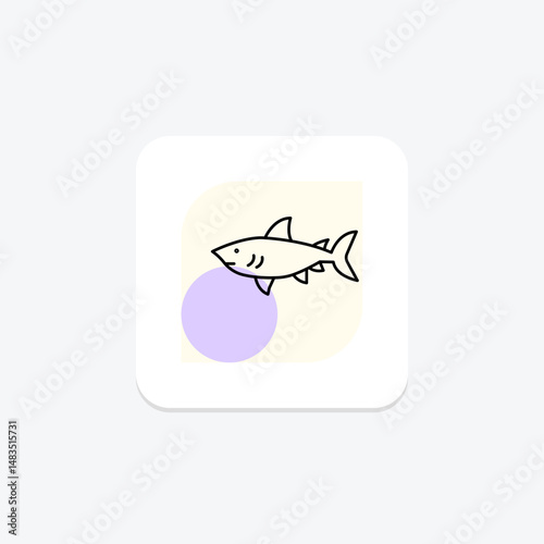 Dogfish, vector, pixel perfect, illustrator file