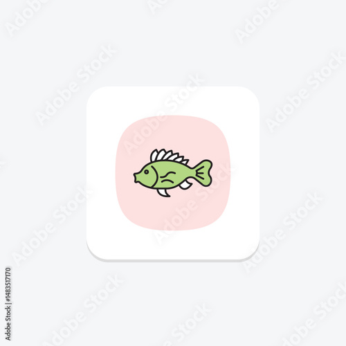 Scorpionfish, vector, pixel perfect, illustrator file