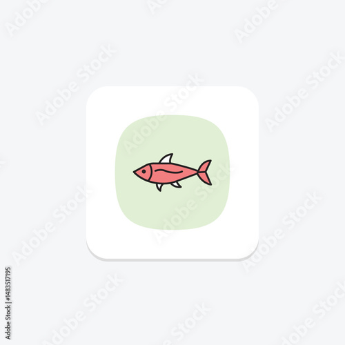 Sardine, vector, pixel perfect, illustrator file