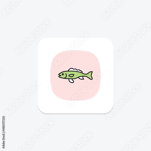 Goby, vector, pixel perfect, illustrator file