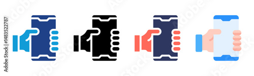 Usability icon sheet multiple style collection