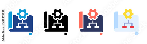Implement icon sheet multiple style collection