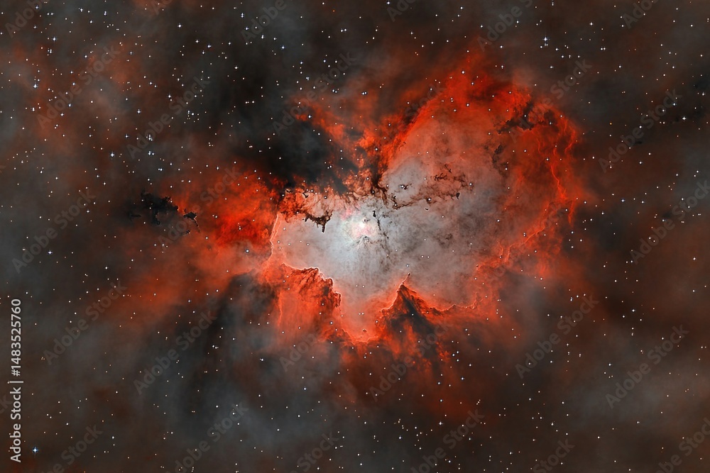 Cosmic nebula, vibrant colors, star dust Cosmic nebula, vibrant colors, star dust
