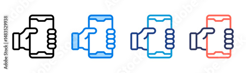 Usability icon sheet multiple style collection