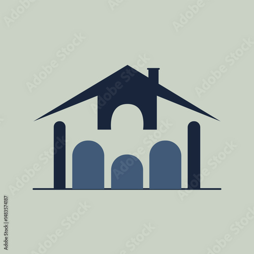 house icon vector illustration