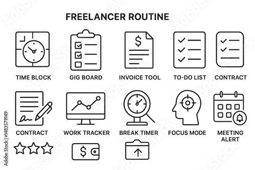 Freelancer routine: essential tools and methods for productivity and organization