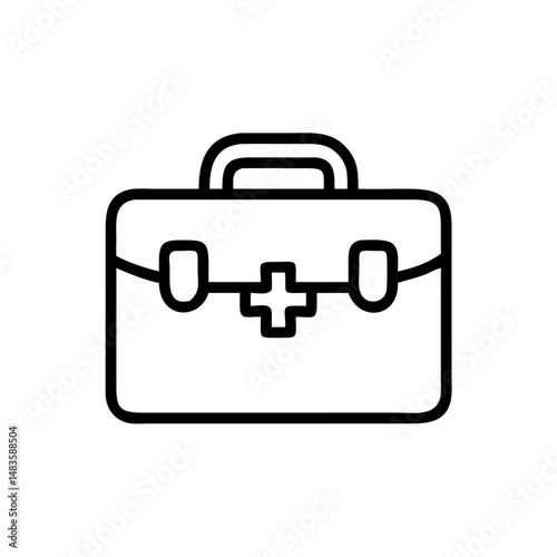 Icon of a doctorchest / first aid kit