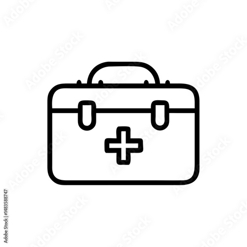 Icon of a doctorchest / first aid kit