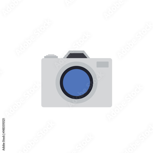 classic camera flash photography photoshoot image photo emoji vector symbol sign icon illustration picture upload credit