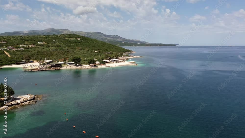Albanian Riviera in Ksamil Albanian Riviera in Ksamil