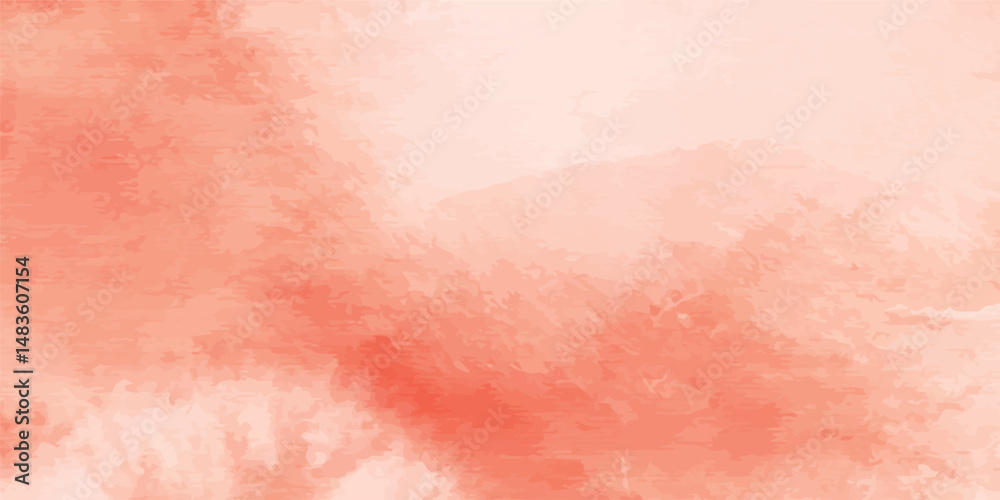 Fototapeta premium High-Resolution Abstract Red and White Watercolor Background with Soft Flowing Textures and Subtle Artistic Details. Soft Red and White Gradient Flow in a Calm Abstract Background Style