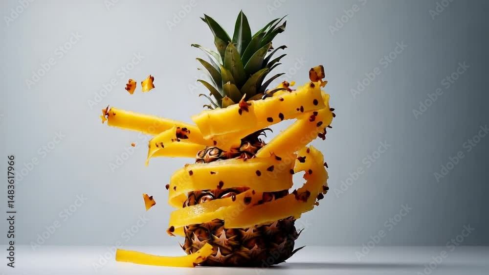 Dynamic Pineapple: A Burst of Tropical Delight
