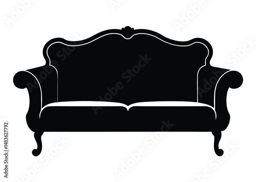 -a-sopha-silhuette--vector-art-illustriton-white-b.eps