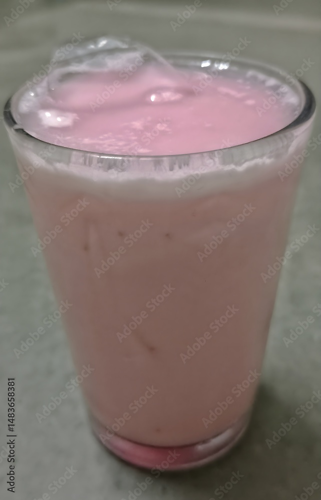 Beat the heat with this soothing and refreshing rose milk! Served with ice cubes, this delightful pink drink is perfect to cool your body and lift your mood. A must-try summer cooler made with love. Beat the heat with this soothing and refreshing rose milk! Served with ice cubes, this delightful pink drink is perfect to cool your body and lift your mood. A must-try summer cooler made with love.
