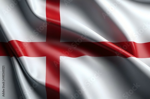 England Flag Background UK