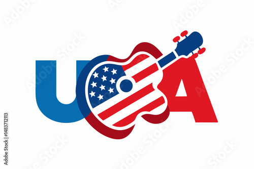 vector illustration of a 4th of july
