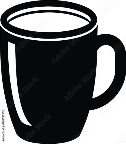 coffee mug icon vector illustration