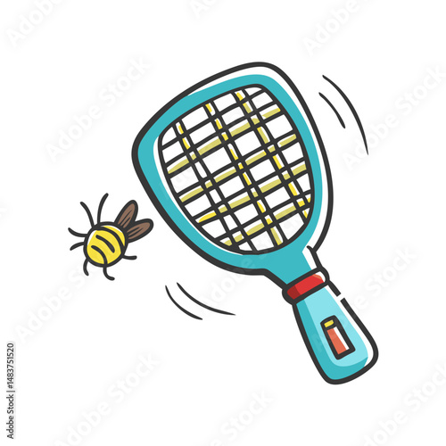 bug zapper icon, bug zapper vector illustration-simple illustration of bug zapper, perfect for bug zapper logos and icons