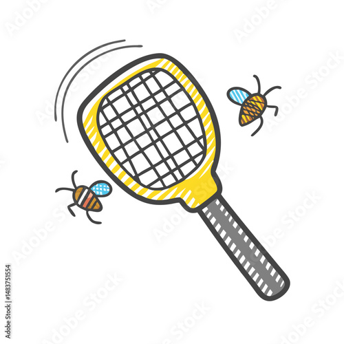 bug zapper icon, bug zapper vector illustration-simple illustration of bug zapper, perfect for bug zapper logos and icons