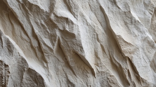 Close-up of textured rock formation with diagonal lines and varying shades of brown.