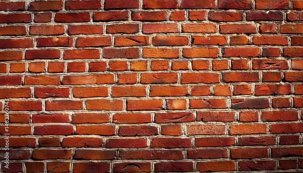 Obraz premium old red brick wall