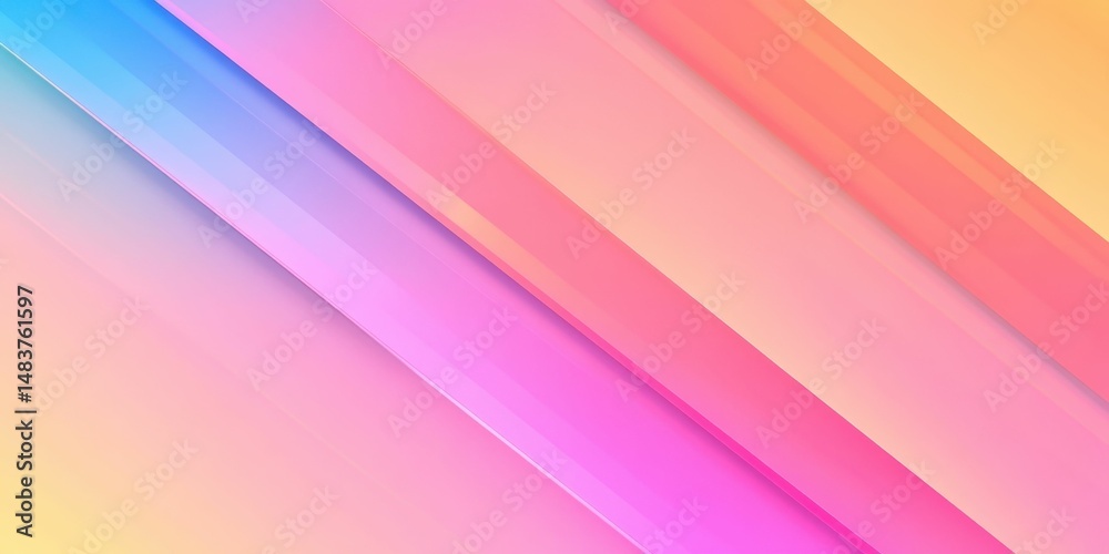 Fototapeta premium abstract background with minimalist single shape, soft gradient tones, professional and elegant look
