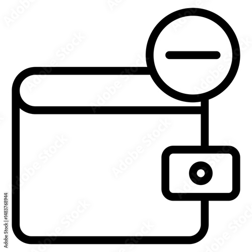 remove wallet icon
