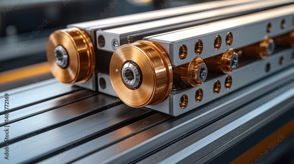Precision linear motion components Precision linear motion components