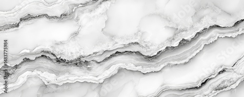 Gray white abstract quartz marble marbled texture background banner