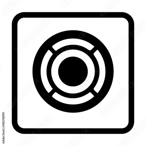 Find My iPhone App Icon: Device Location & Tracking Symbol