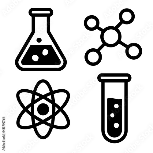Simple Comic Book Style Black and White Explosion Graphic Element Drawing Illustration