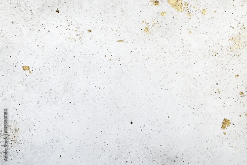 Textured, light gray surface with scattered gold flecks