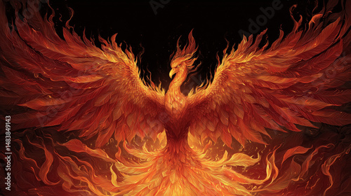 abstract fire background