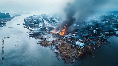 Disaster Aftermath Scenes
