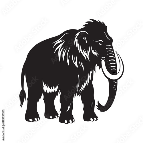 american mammoth jackstock vector