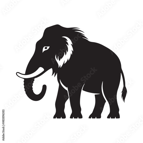 american mammoth jackstock vector
